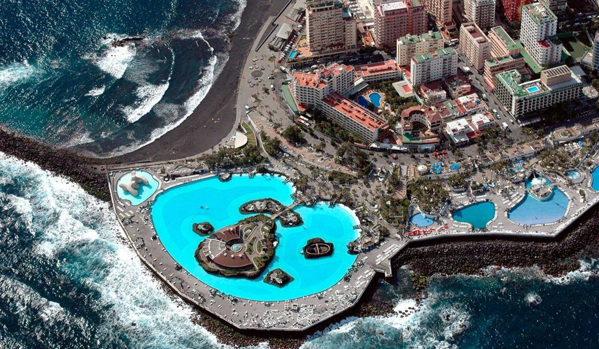 Palmeras Playa Studio: Pools, Beach, Sun & Shore Puerto de la Cruz  Extérieur photo